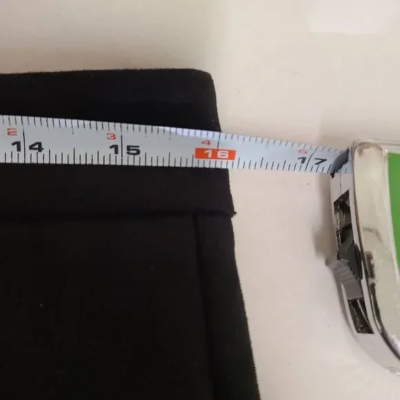 Black Faux Suede Lace Up Mini Skirt XL - Picture 8 of 9